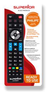 Superior Electronics Superior Telecomando Universale Philips funzioni Smart TV SH